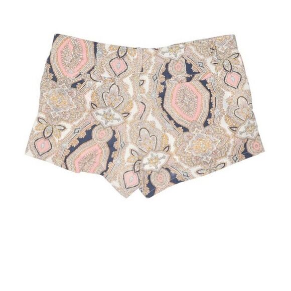 BCBGeneration Pink Shorts Damask Print Button Fly - Picture 2 of 5